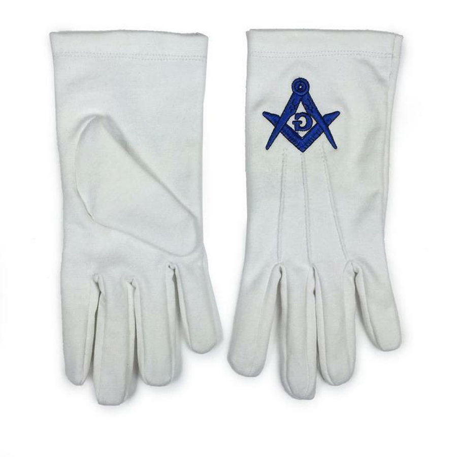 Masonic Cotton Gloves